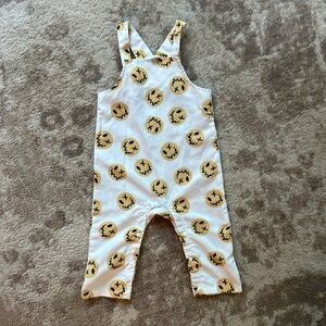 Smiley Face overalls